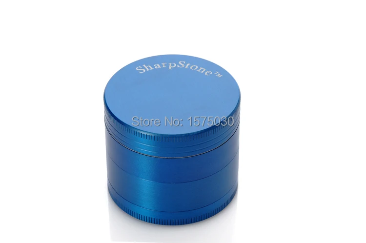 Top Brands Hot Sale 4-layer High Quality Metal Smoking Hand Crank Herb Tobacco Grinder Vibration Grinders 4 Colors Free Shipping 11
