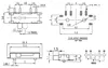 Interrupteur coulissant Miniature 8 broches, 1P3T SP3T, Angle droit, SMT/SMD, PCB, 1.50mm de hauteur, 10 pièces ► Photo 3/3