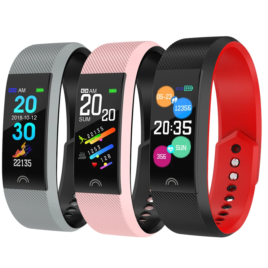 F6 Sport Fitness Tracker Smart Heart Rate Monitor Bracelet 115 Calories