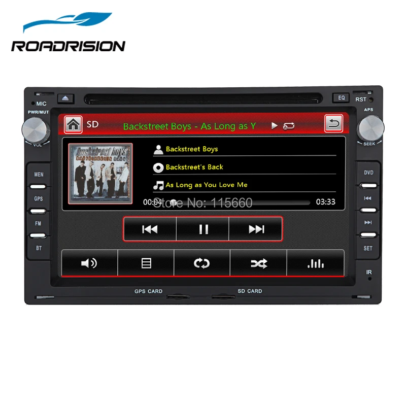 RoadRision 2din 7 дюймов стерео DVD gps навигация Авторадио для Volkswagen VW Passat/JETTA/Bora/Polo/GOLF CHICO/SHARAN BT RDS