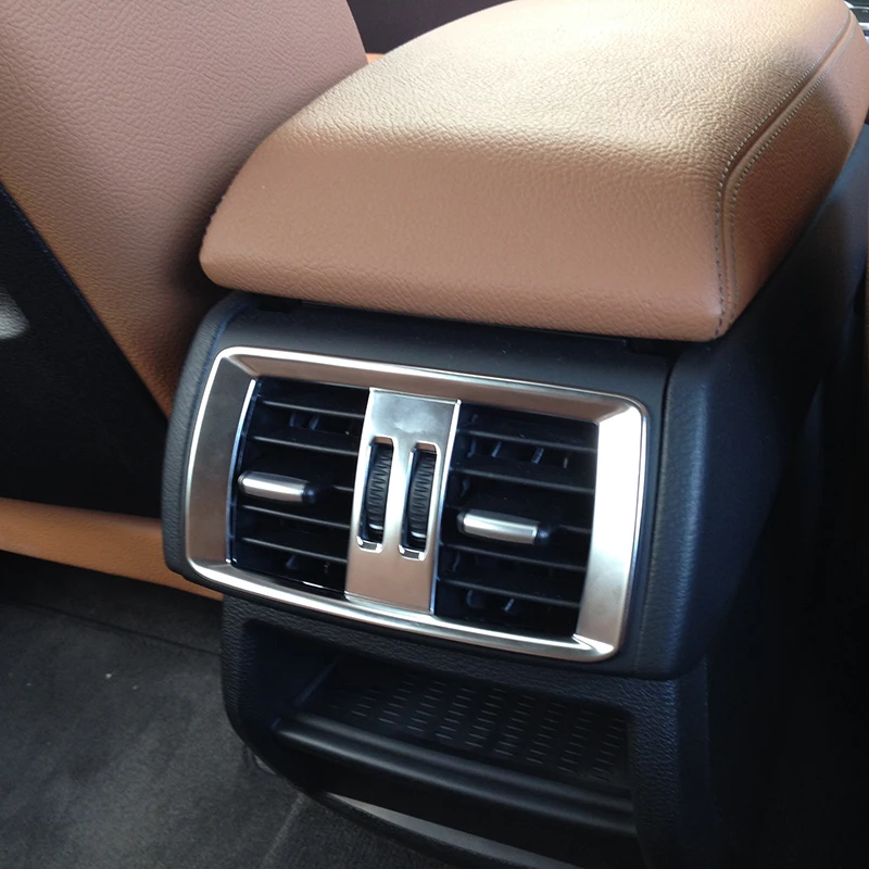 

Chrome Interior Accessory Rear Air Outlet Decoration For BMW X3/X4,Car Styling