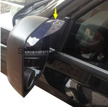 

2 pcs/lot Car Rear view Mirror sticker rain eyebrow for Toyota prius avensis corolla rav4 auris yaris verso Camry accessories