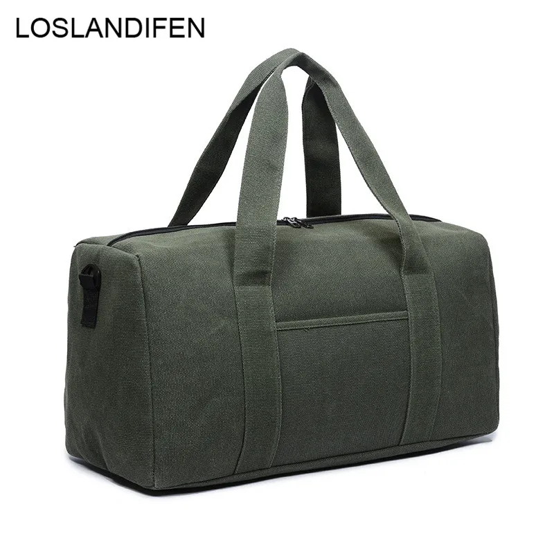 

2019 Fashion Canvas Weekender Bag Overnight Travel bag Large Capacity Carry On Duffel Pouch Duffel weekend Bags handbag