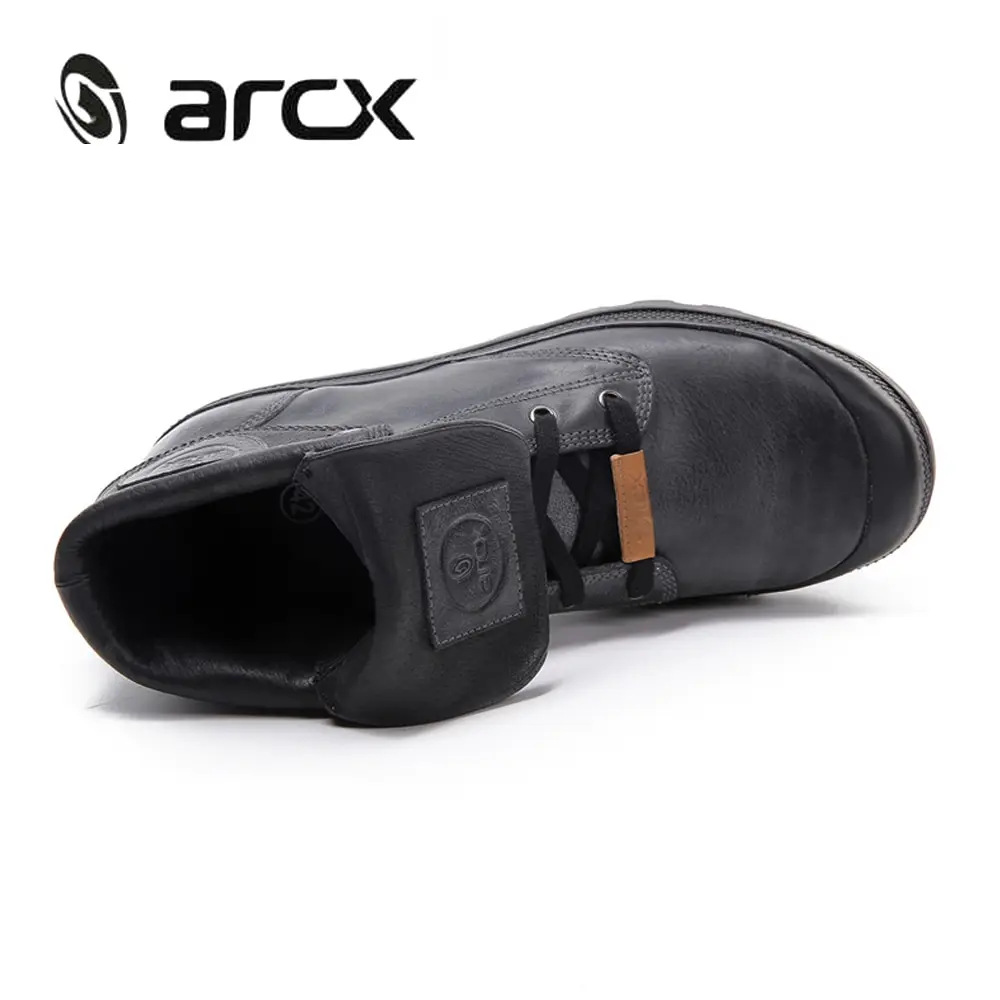 ARCX/мужские кожаные мотоциклетные ботинки в стиле ретро Мужская обувь для отдыха
