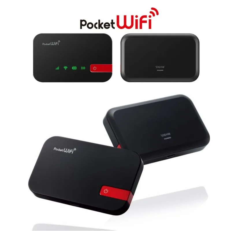  Lot of 10pcs Unlocked Huawei 506HW 112.5Mbps 4g lte MiFi dongle Mobile pocket 4g