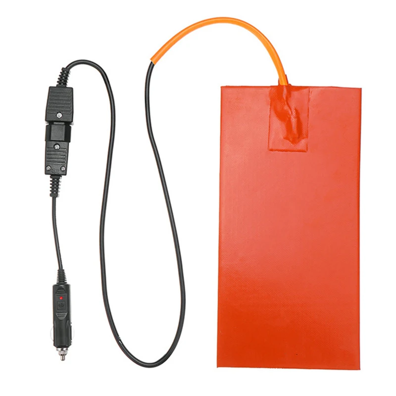 

High Quality Silicone Electric Heating Pad 152X304mm 100W 12V W/Constant Temperature Heater Heating Pads Kits