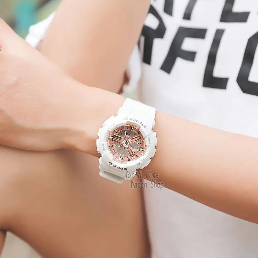 Часы Casio baby g Женские часы Luxury Brand Set цифровые наручные 100м Водонепроницаемый
