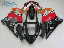 Customize 100% Injection for CBR600 F4i road fairings 01 02 03 CBR600F4i 2001 2002 2003 CBR 600 F4i red repsol fairing kits ZOBF