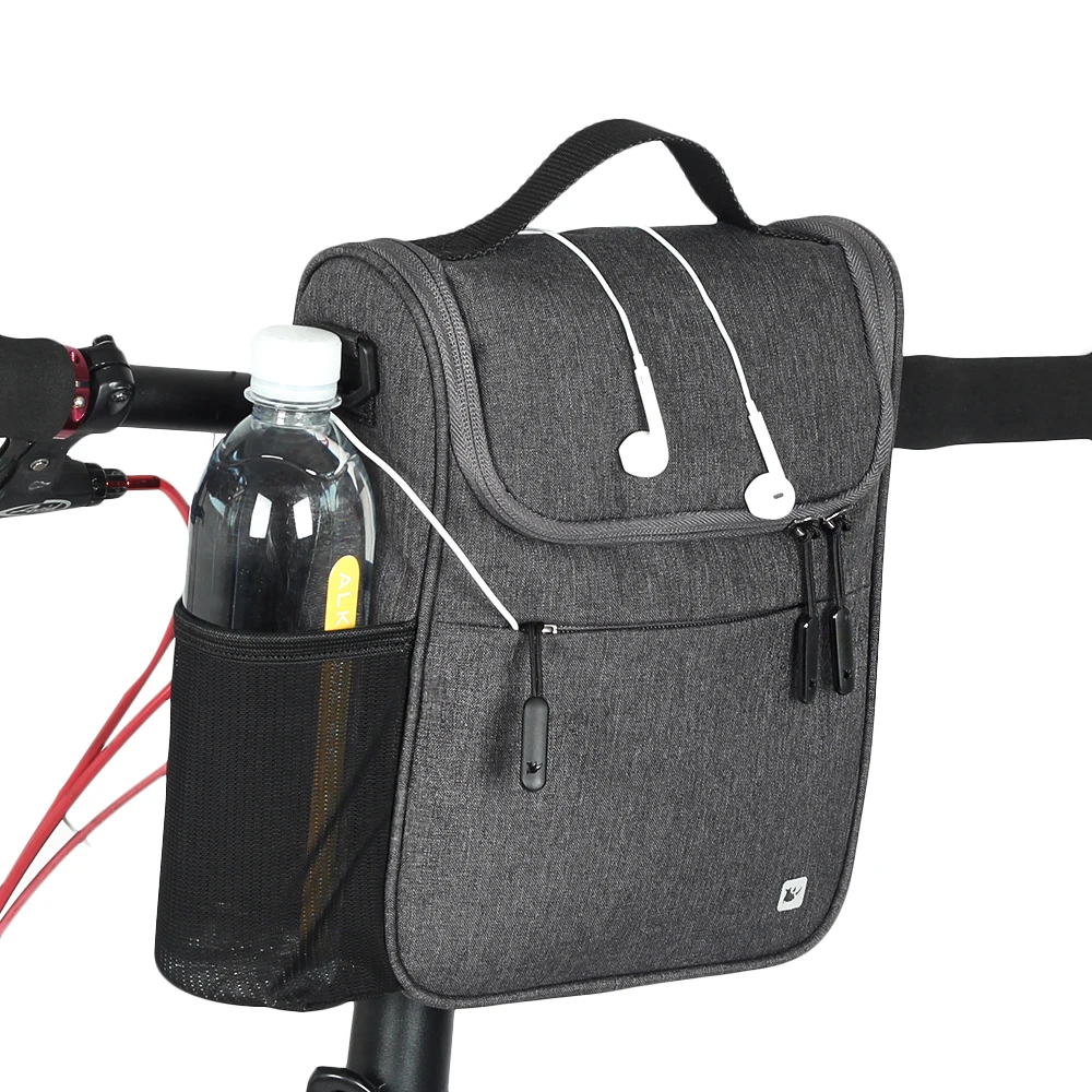 New font b bicycle b font front head bag large capacity 5L waterproof multifunctional folding font