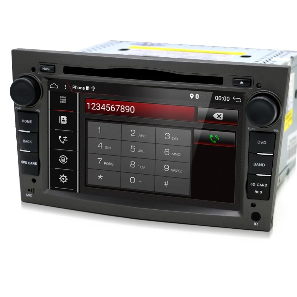 Sale Bosion 2 din Android 9.0 Car multimedia tape recorder GPS DVD Player For Opel Astra H Vectra Corsa Zafira B C G  BT wifi 4G+64G 1
