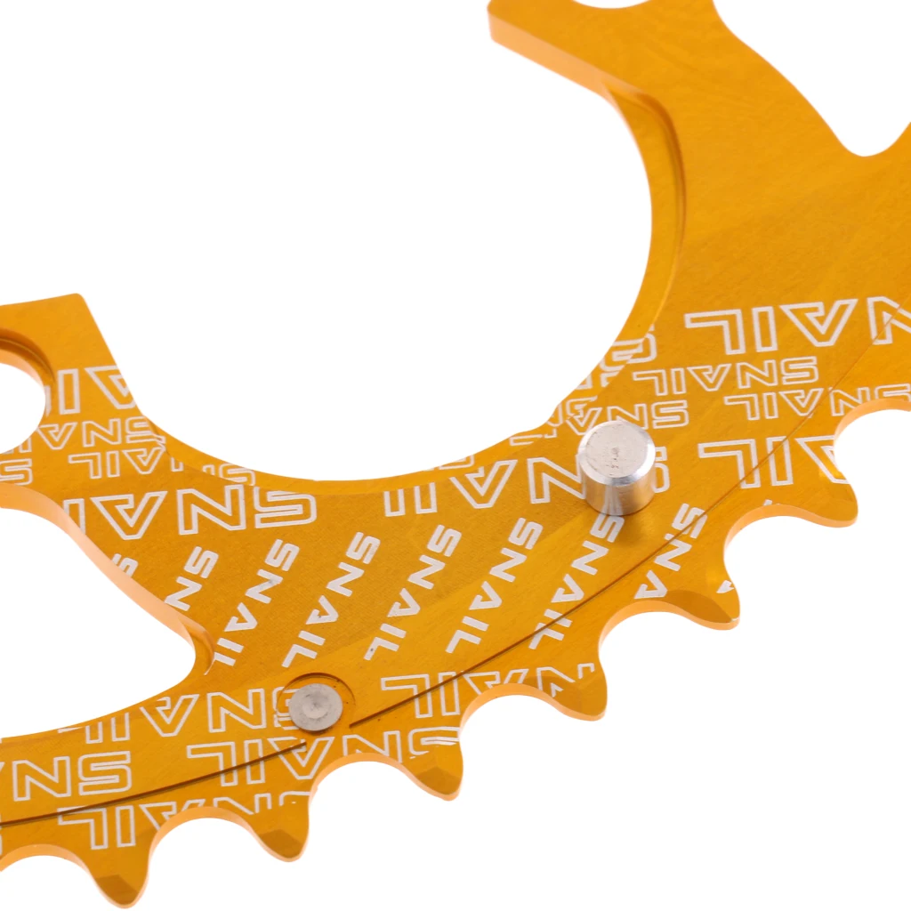Bike Racing Double Oval Chain Ring 35T/50T 9/10/11 Speed BCD 110mm Chainring Set