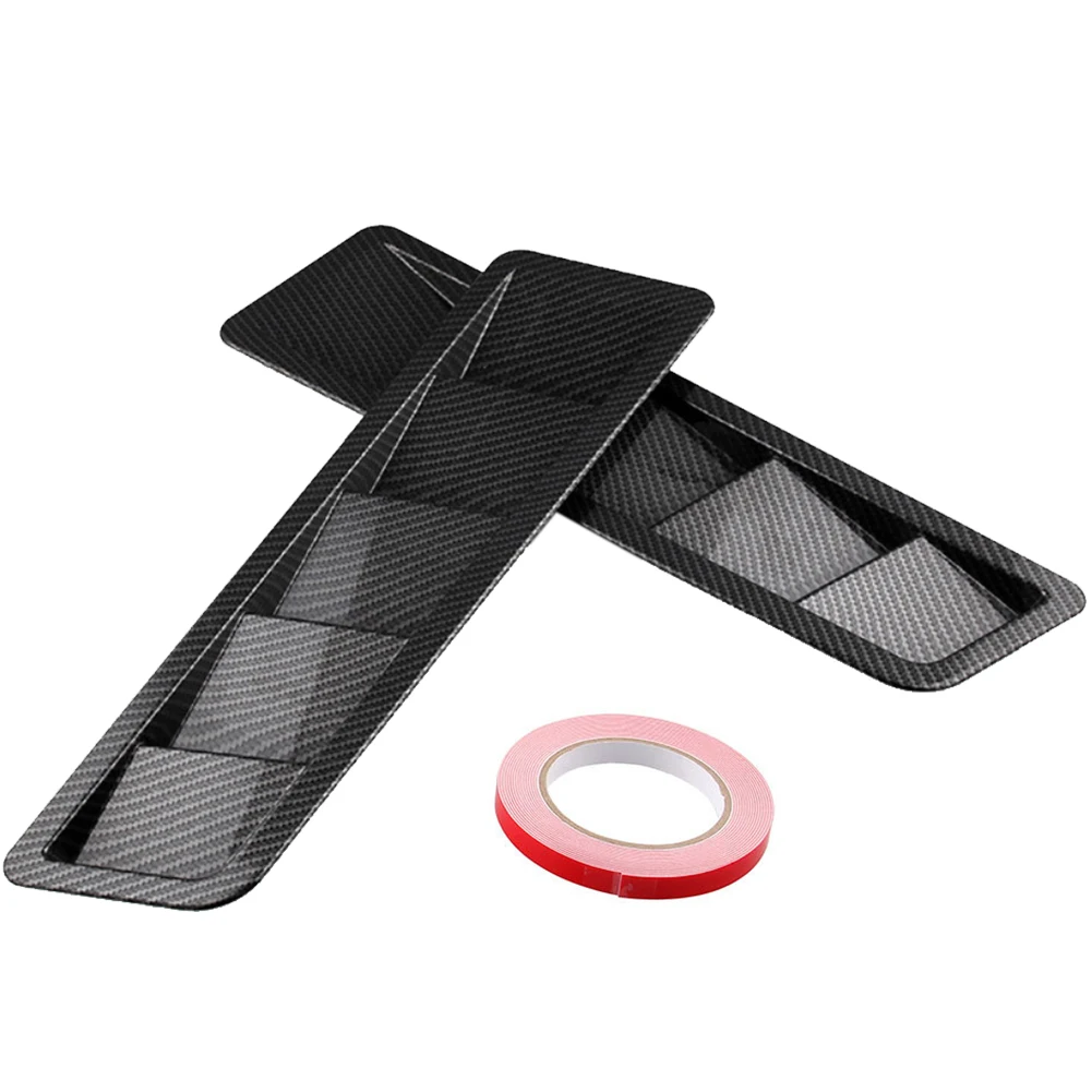 

Cooling Car Accessories Louver Professional Hood Vent Auto Modification Refit Air Intake Panel Tool Universal Replacement ABS