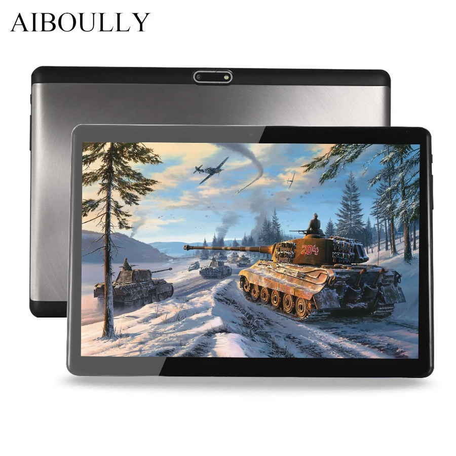 AIBOULLY 2018 Android 7 Tablet 10,1 дюймов 3g Телефонный звонок Планшеты Wi-Fi 1920*1200 Octa Core Tablet pc A-GPS 4 г + 32 г с клавиатуры 8''