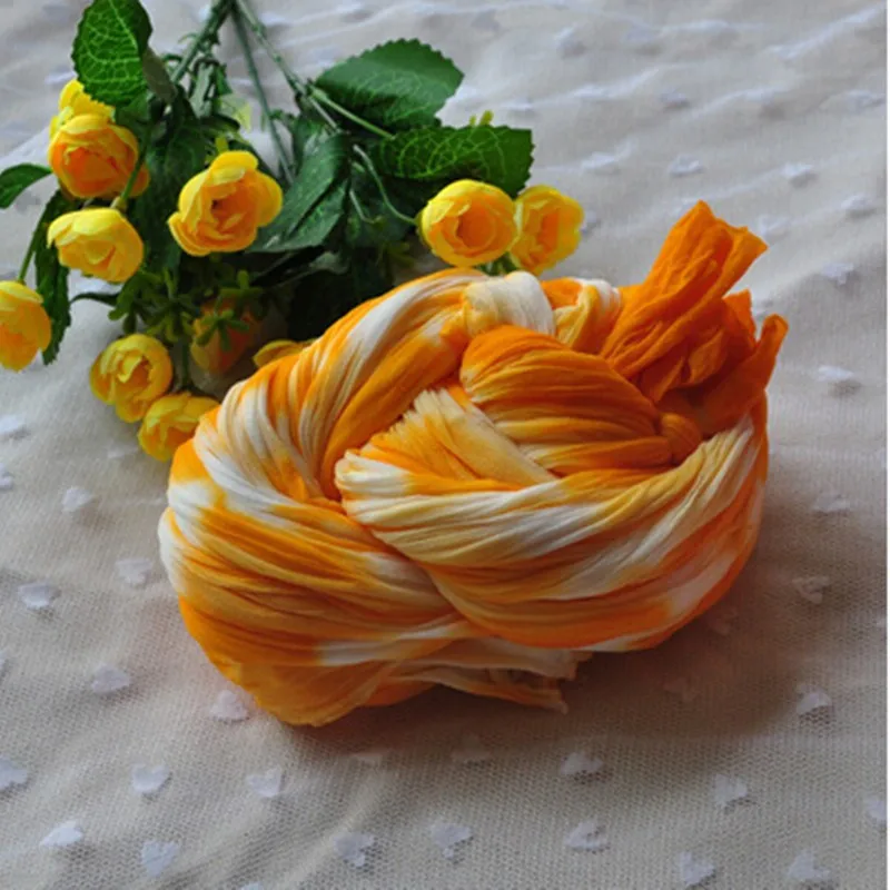 Шелковые цветы для украшения дома специальный нейлоновый чулок DIY для изготовления цветов нейлоновый материал цветы для свадебного украшения - Цвет: as picture