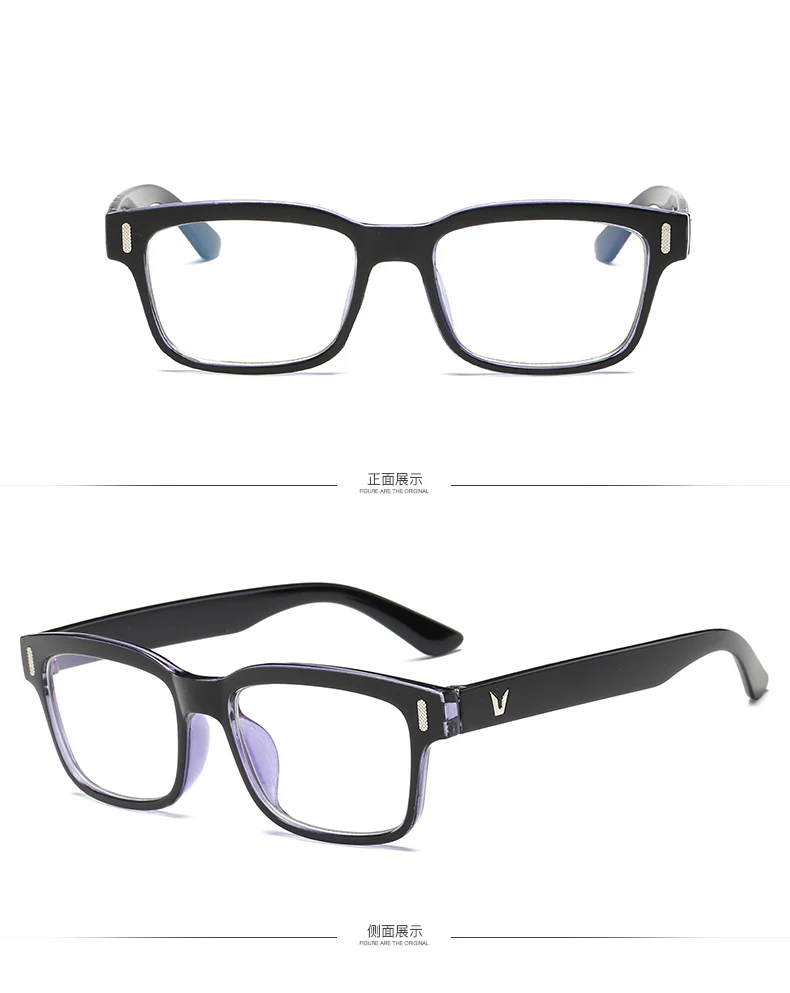 Женские и мужские квадратные очки с оправой, женские брендовые дизайнерские очки gafas De Sol, простые очки Gafas, очки для женщин и мужчин