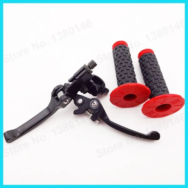 Сплав складные тормозные рычаги сцепления и ручные ручки для 50cc 110cc 125cc 140cc 150cc 160cc питбайк китайский мотоцикл