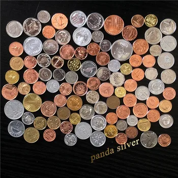 

Random 100 coins from Different Countries Real Genuine Original Coin , country collectibles Asia Africa America collection gift