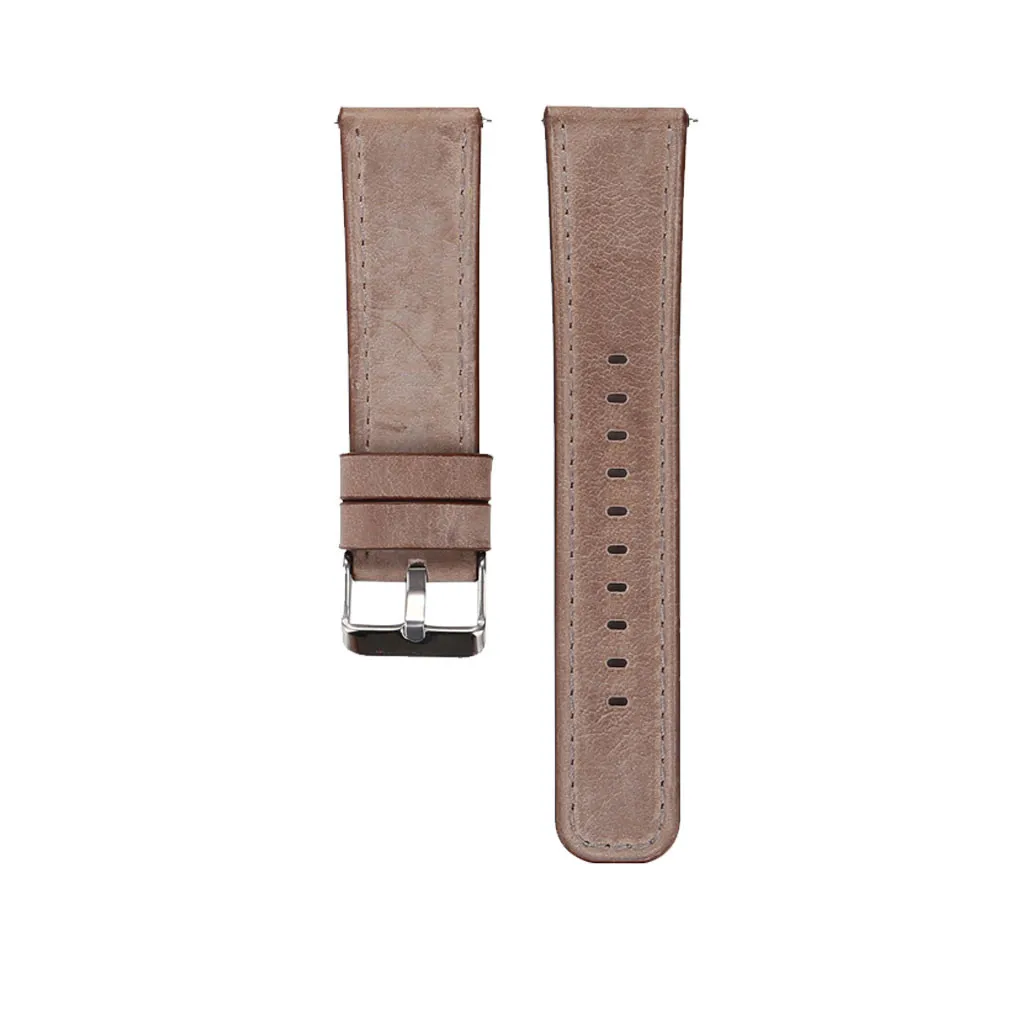 Для женщин и мужчин тонкий мягкий кожаный ремешок для часов Ремешок Для Fitbit Versa браслет Quick Release Band заменить мужчин t 522