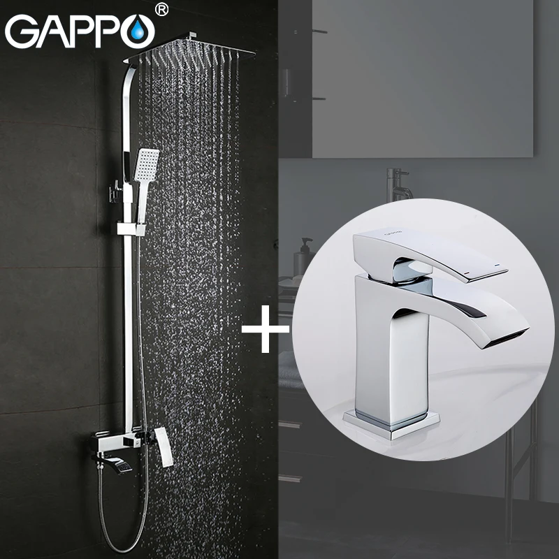 

GAPPO Shower Faucets bath tub faucet bathroom faucet mixer basin faucets basin sink tap Sanitary Ware Suite