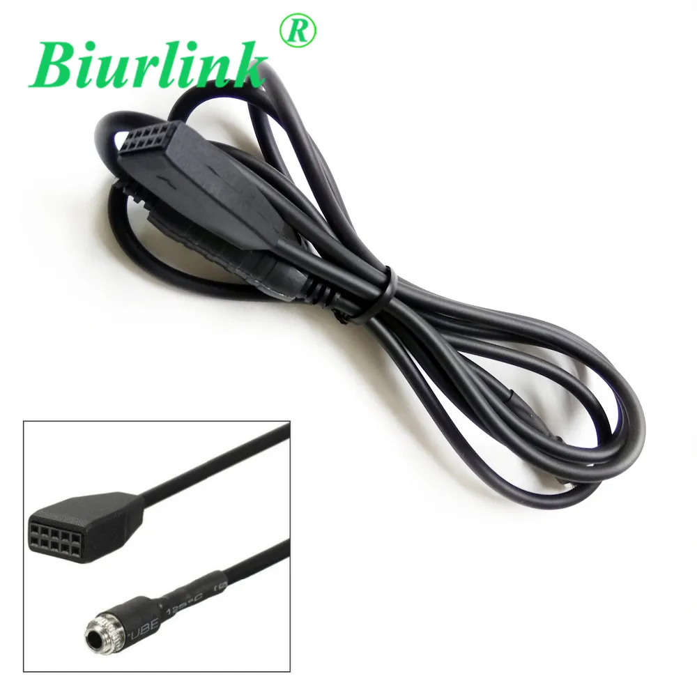 3.5MM Female AUX Cable CD Changer Cable Adapter For BMW E46 320i 320ci