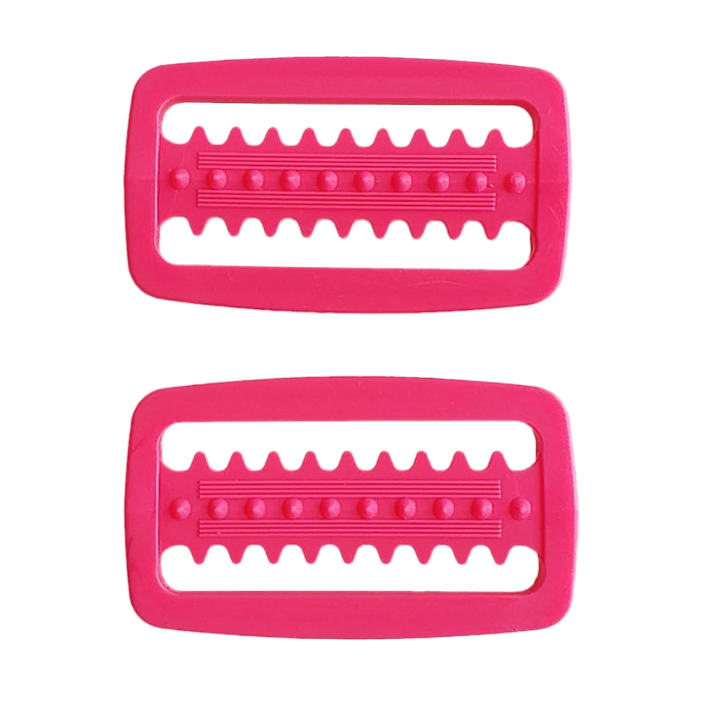 2pcs 5 Colors Scuba Diving Snorkeling Weight Belt Keeper Retainer Stopper Slider for Standard 5cm Webbing Strap Accessories