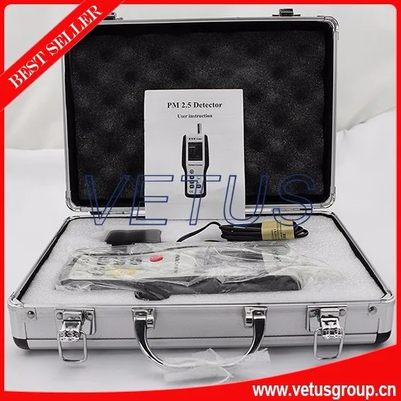 

high sensitive PM2.5 handheld particle counter air quality monitor