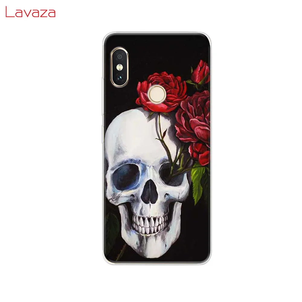Модный жесткий чехол Lavaza в ретро стиле с цветочным черепом для POCOPHONE F1 Xiaomi A2 8 9 SE Lite