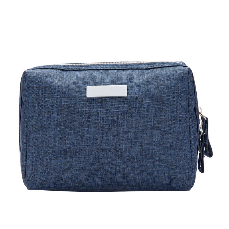 المرأة رجل الصلبة التجميل حقيبة أكسفورد المكياج الحقيبة أدوات الزينة سستة حالة الجمال غسل مربع السفر المنظم السفر اللازمة