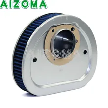 Para 2007-2014 Harley Softail Fat Boy Dyna Super Glide FXDL/B/C FLSTSC FXST Filtro de Ar de limpeza de Ar Da Motocicleta Cleaner Ingestão