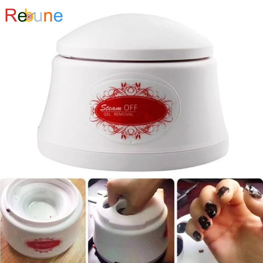 

Nail Gel Polish Remover Machine 110/220V Steam Off Gel Removal Nail Steamer For Home& Nail Salon Pro Nail Art Tool With Liquid