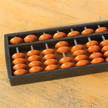 

Plastic Abacus Arithmetic Soroban 13 Digits Kids Maths Calculating Tools Chinese abacus toys abacus educational 22*6*1.5cm