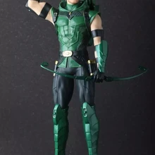 Зеленая Стрела фигурка Лига Справедливости Зеленая кукла стрелы ПВХ ACGN фигурка Гараж Набор игрушек Brinquedos аниме 12 дюймов