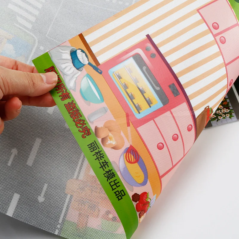 price cut 39Pcs City Map Car Toys Model Crawling Mat Game Pad for Children Interactive Play House (18Pc Road