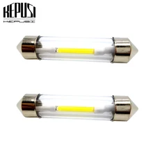 2x C5W C10W led Bulb festoon led 31mm 36mm 39mm 41mm auto car Reading License Plate Light Dome Signal Lamp White 12V festoon 39mm 6w 420lm 6 cob led white light car auto reading lamp dome bulb 12v 2 pcs