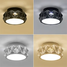 JAXLONG Modern LED Ceiling Lamps Lights Hallway Corridor Staircase Porch Entrance Balcony Study Bedroom Living Room Lighting ceiling lights modern minimalist style iron round led living room ceiling lamp bedroom entrance hall balcony corridor lighting