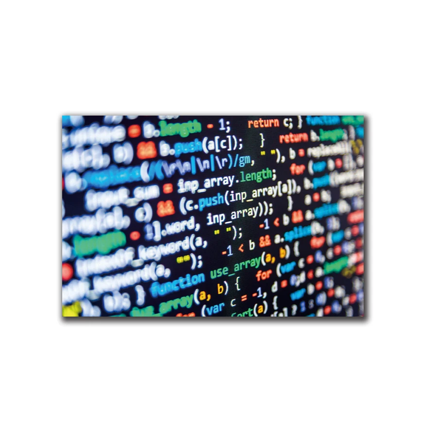 S-46 Computer Programming Code Funny Science Technology POSTERS Canvas Art  Print Modern Home Decoration Wall Pictures Livingroom - AliExpress Home &  Garden