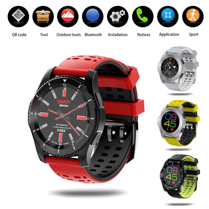 

Volemer NO.1 G8 GS8 Smart watch phone Bluetooth 4.0 SIM Card Call Message Reminder Heart Rate Smartwatch For IOS Android PK Q8