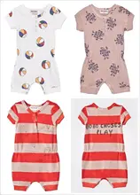 INS CHAUDE 2017 bobo choses boules bande D’ÉTÉ BÉBÉ FILLE VÊTEMENTS bébé garçon vêtements bébé BARBOTEUSES DE MODE ENFANTS VÊTEMENTS robes bebe