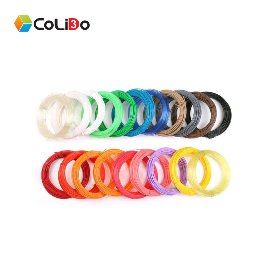 CoLiDo 3D Printer and Pen Filament 50G,Translucent Red 