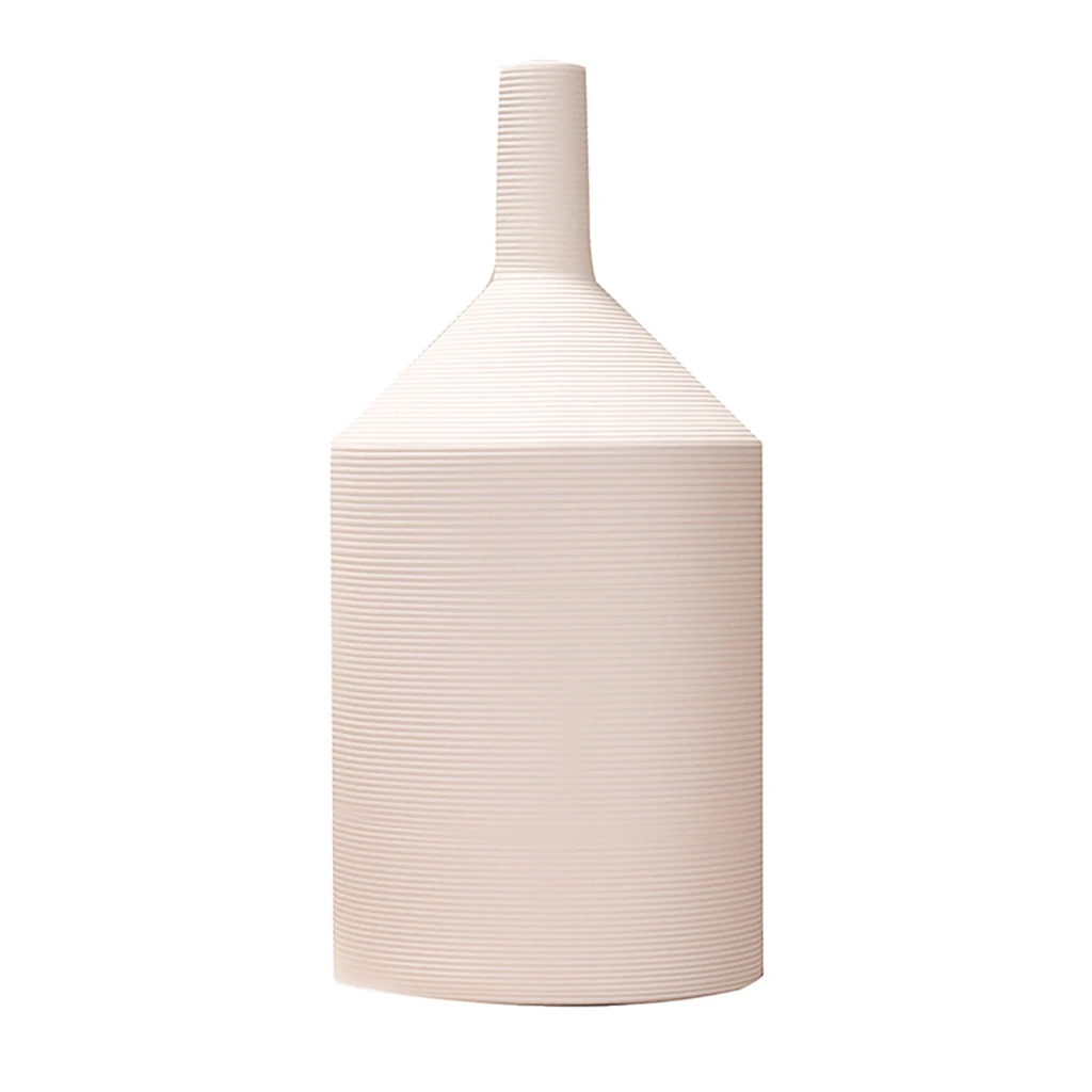 Thin Mouth Porcelain Vase Ceramic Flowervase Planter Flower Pot for Home Office Decor