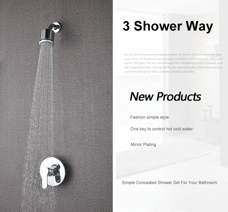 Wall Shower Mixer  (3)