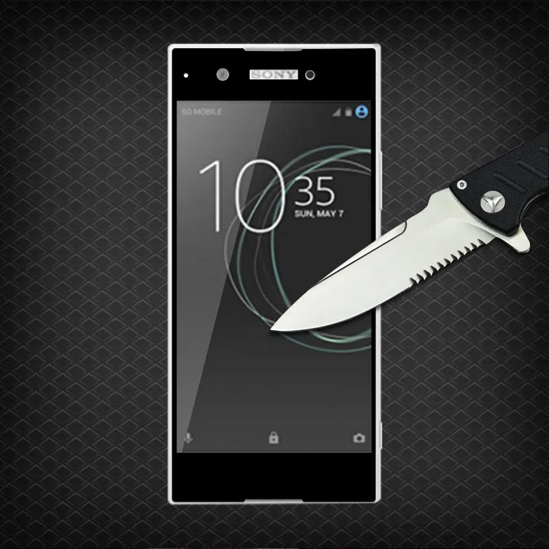 Полное покрытие закаленное стекло для Sony XA1 защита экрана Xperia / Dual G3112 5 0