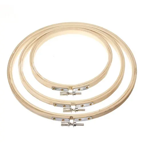 

HOT Hot Wooden Cross-stitch Embroidery Hoop Ring 13cm/17cm/20cm
