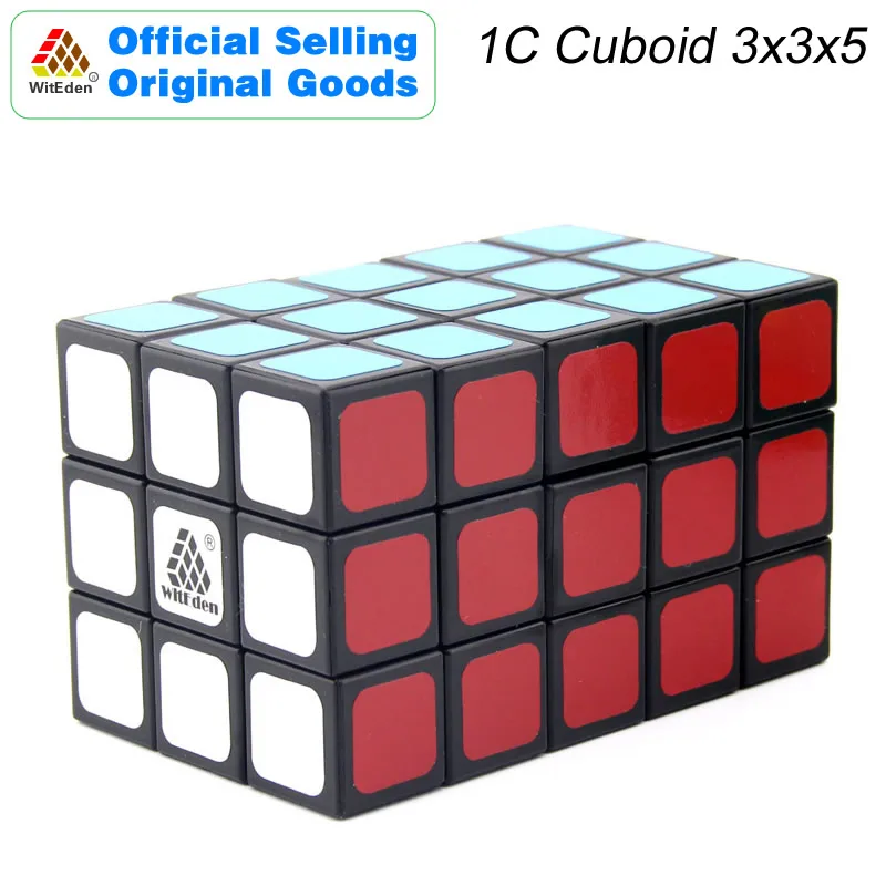 

WitEden 1C 3x3x5 Cuboid Magic Cube 1688Cube 335 Speed Twisty Puzzle Brain Teasers Educational Toys For Children