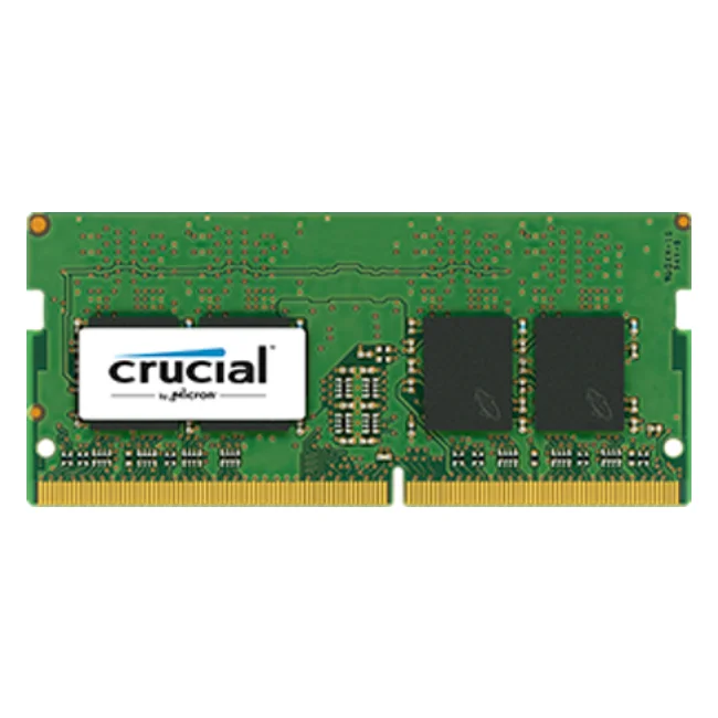 

Crucial 8GB DDR4 2400 MT/S 1.2V, 8 GB, 1 x 8 GB, DDR4, 2400 MHz, 260-pin SO-DIMM