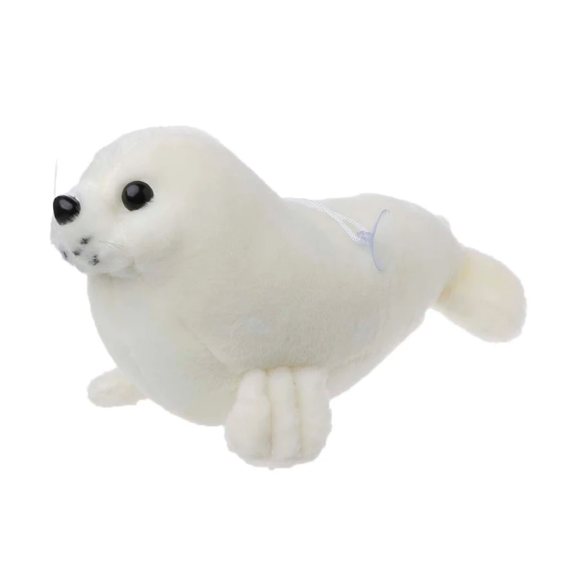 Милый морской Лев плюшевый игрушка морские животные игрушечные печати Kawaii Плюшевые игрушки Моделирование уплотнения куклы 26 см