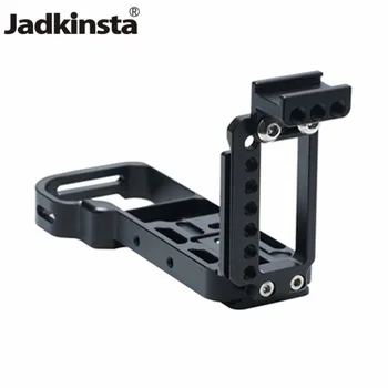 

Jadkinsta Dedicated L Plate Bracket with 1/4 and Hot Shoe Adpater for Panasonic Lumix GH5 GH5S With Arca Quick Release Plate