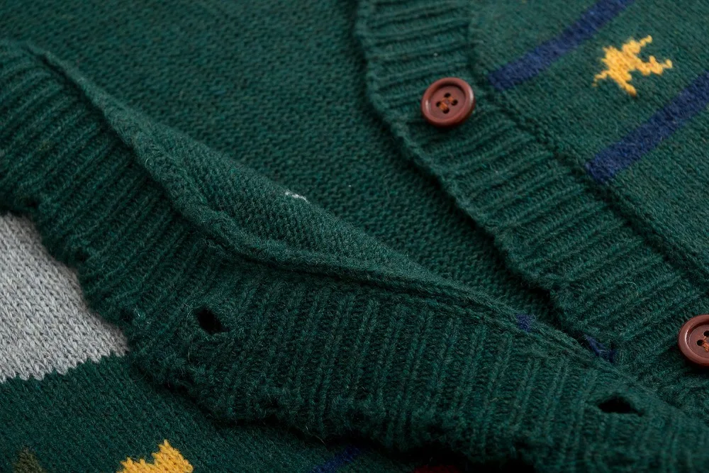 Винтажный женский свитер, жилет с v-образным вырезом, повседневные женские вязаные пальто, вязаный жилет, свитер, кардиган без рукавов, Осень-зима, зеленый