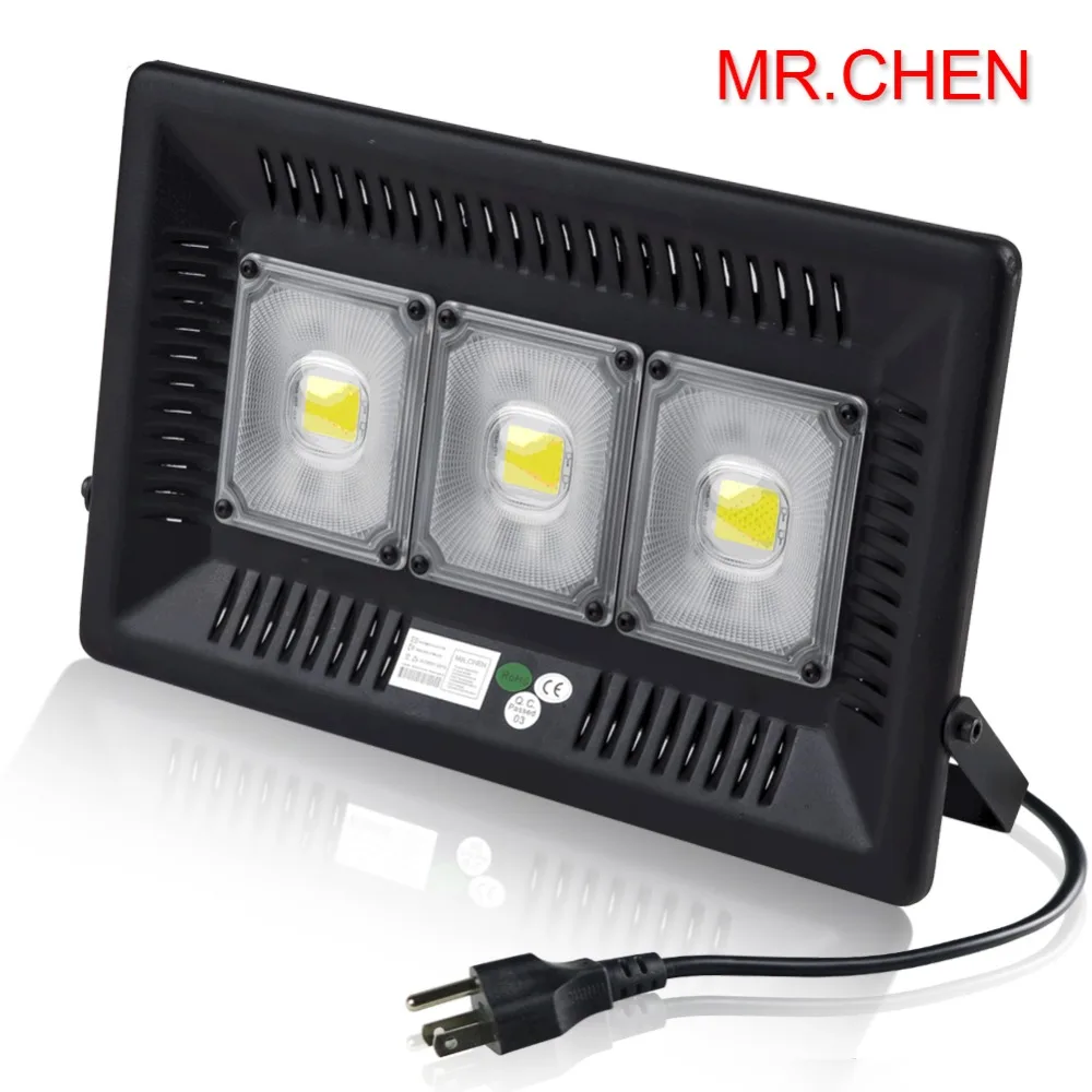 

Warranty 5 Years Waterproof IP65 Indoor Outdoor Wall Garden Spot Refletor Exterior Foco Lamp 50W 100W 150W Plug Led Flood Light