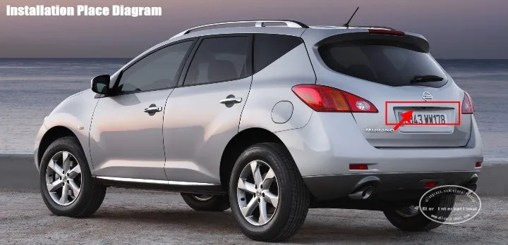 Liislee Автомобильная камера для Nissan Murano Z51/Nissan Quest RE52 2009~ /камера заднего вида/NTST PAL/лампа номерного знака OEM